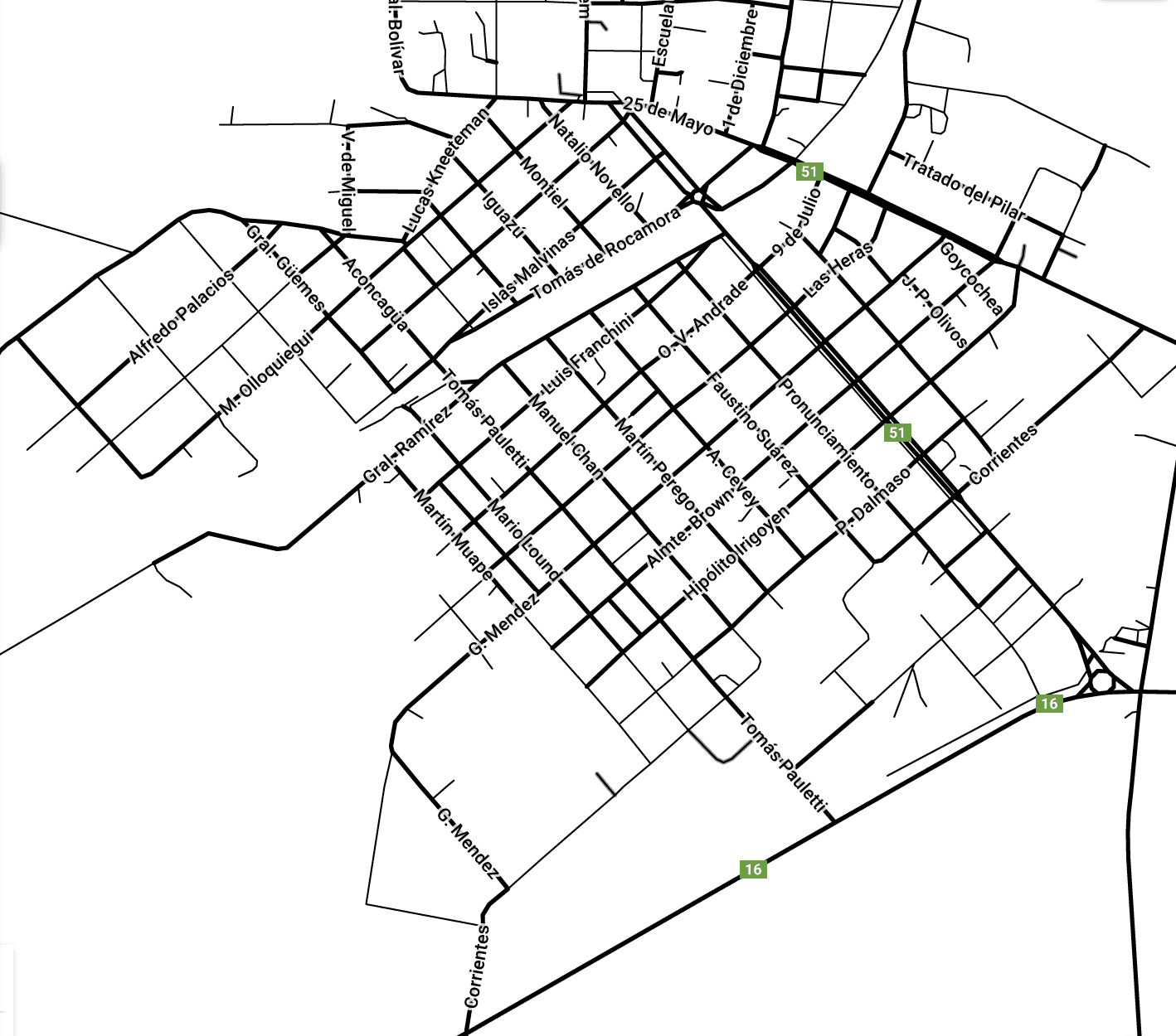 Mapa de Larroque